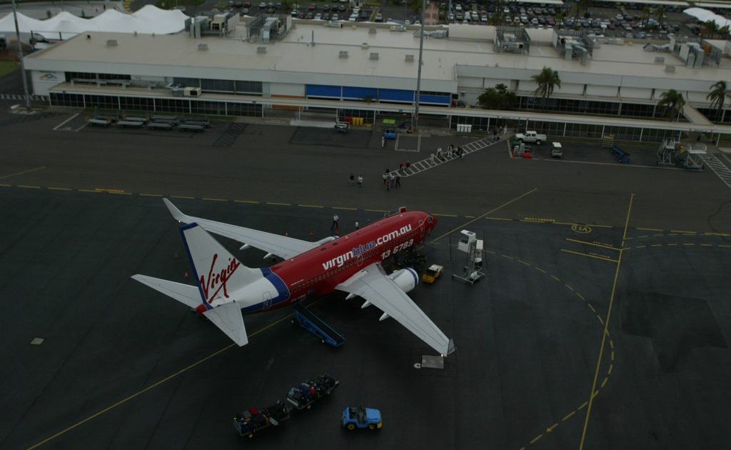 Passenger numbers swell at airport.